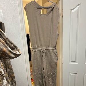 Free People Tan Jumpsuit